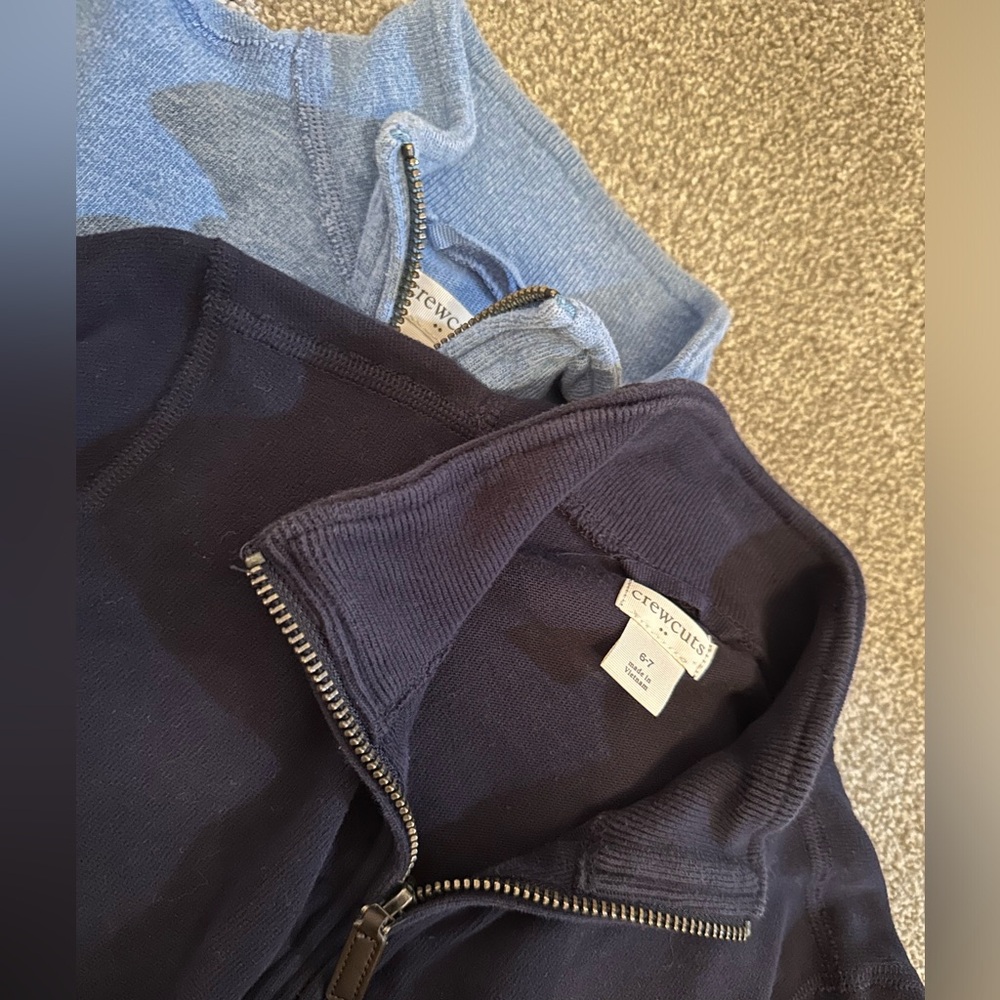 Crewcuts Quarter zip - set of 2